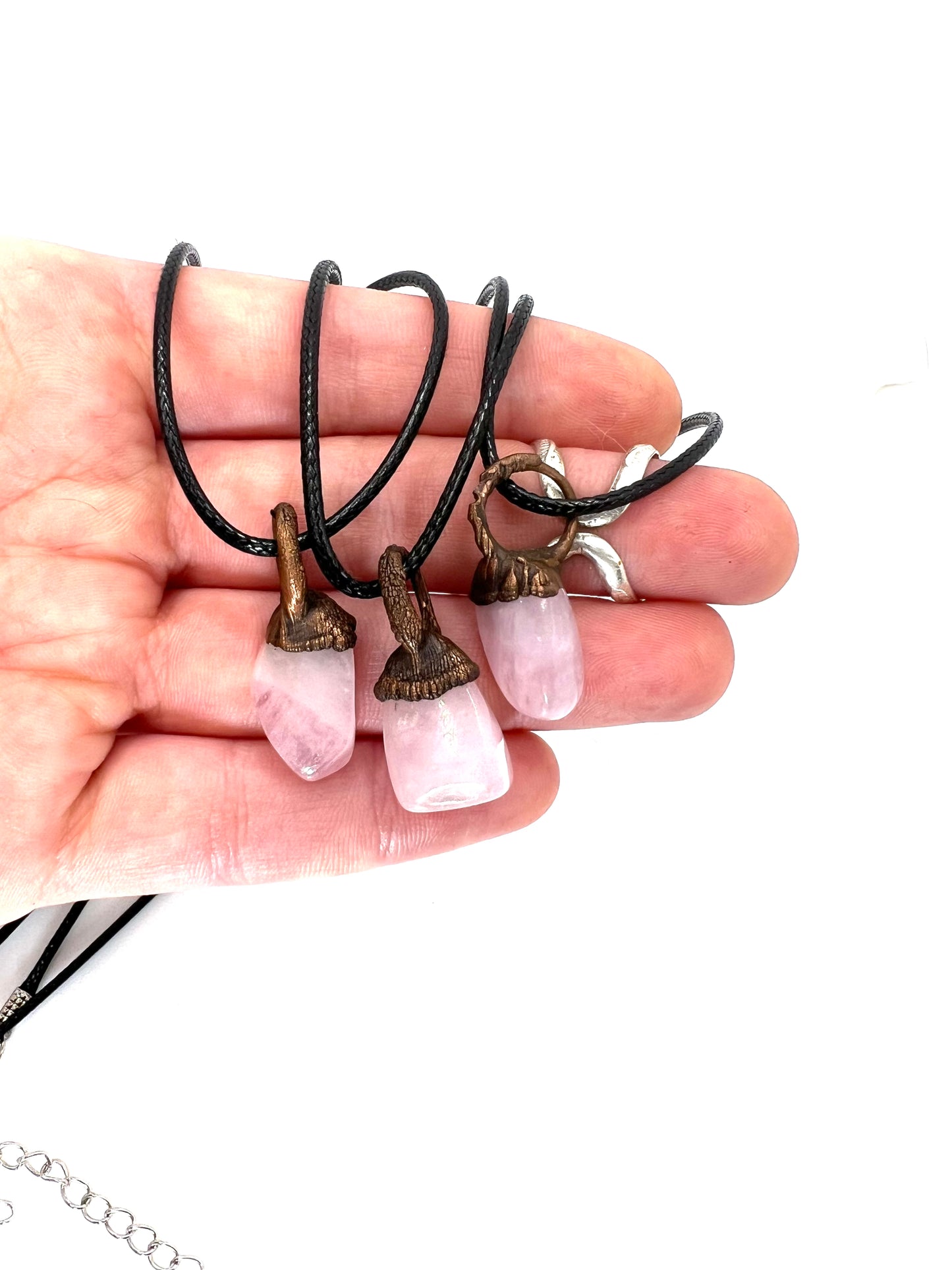 Handmade Morganite Pendants